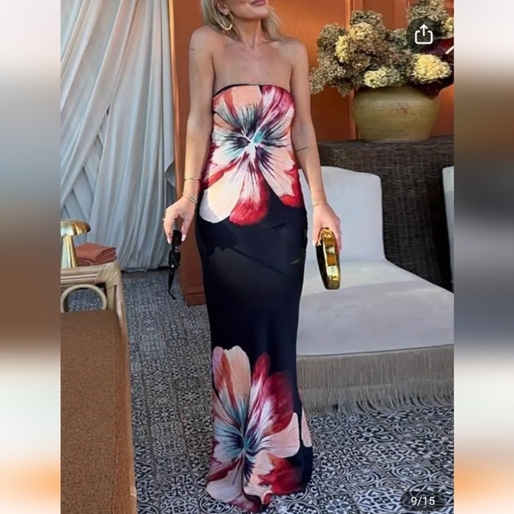 New Long Party Dress Size M - Picture 2 of 13